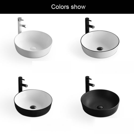 matte color wash basin_5